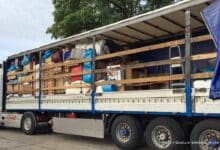 Sachspendenaktion für die Ukraine: Lobetaler Einrichtung holt Hilfsgüter direkt ab