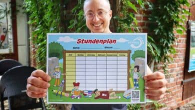 Kostenlose Stundenpläne: Bernauer Hussitenbande begleitet Schüler durchs neue Jahr