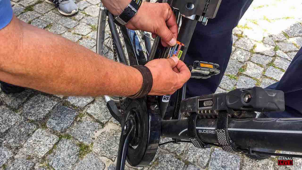 Fahrradcodierung der Polizei am 12.08. in Bernau und am 13.08 in Wandlitz