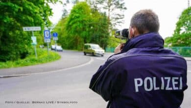 Polizei kontrolliert Schulwege im Landkreis Barnim