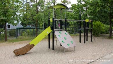 Frischer Wind zum Kita-Start: Bernau macht Spielplätze fit für den Nachwuchs