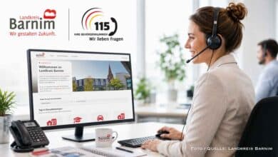 Behördennummer 115 startet am heutigen 3. August im Landkreis Barnim