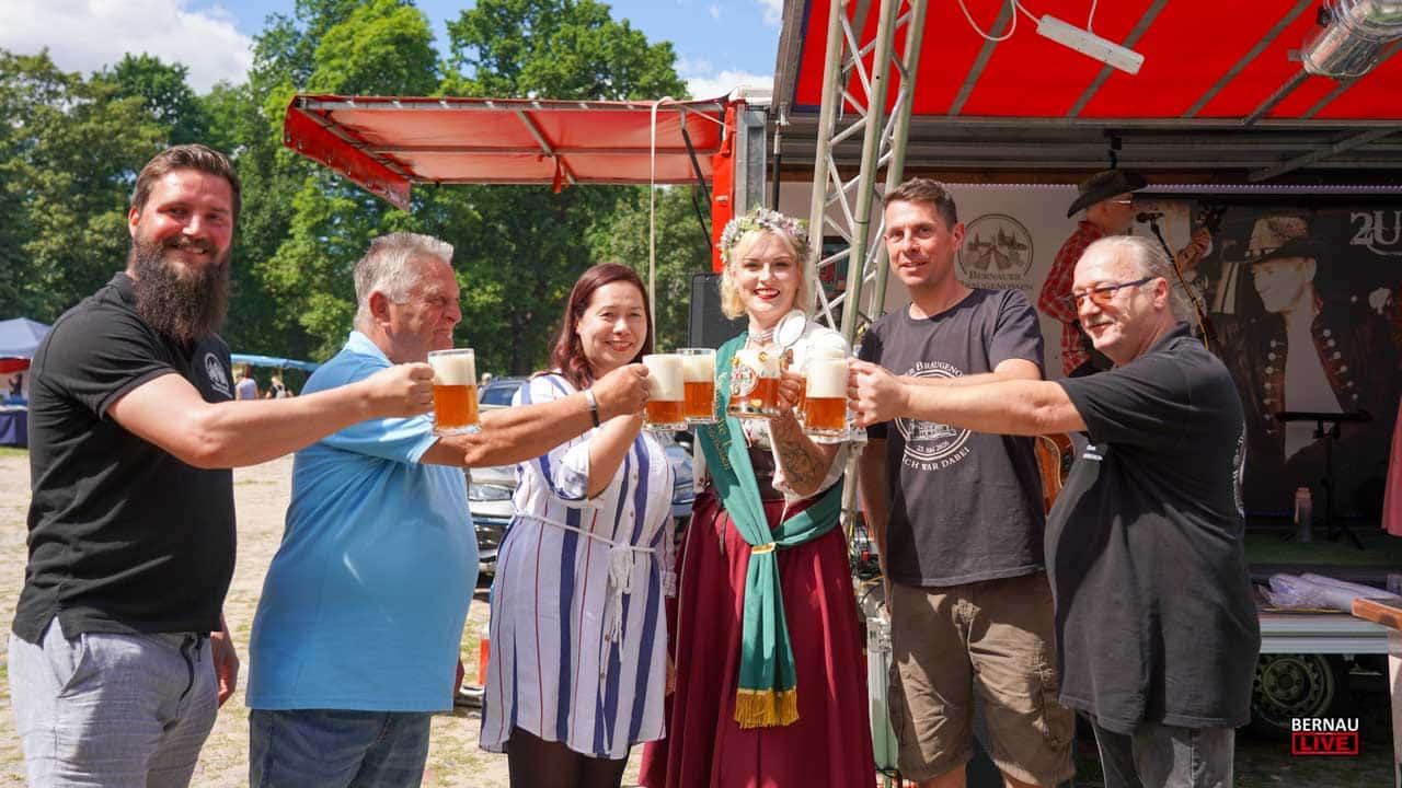 Braurecht in Börnicke: Gelungenes Jubiläumsfest der Bernauer Braugenossenschaft