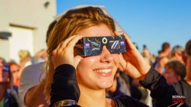 Magie über dem Marktplatz: Bernau im Bann der Sonnenfinsternis
