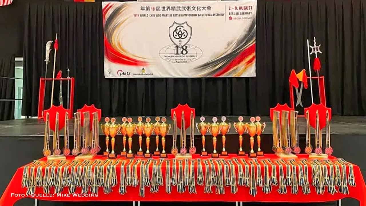 Heute Abend: Große Eröffnung zur Kung Fu Weltmeisterschaft in Bernau
