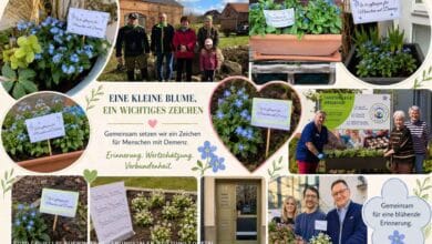 Bernau: Hoffnungstaler Stiftung zieht positive Bilanz zur Aktion „Vergissmeinnicht“