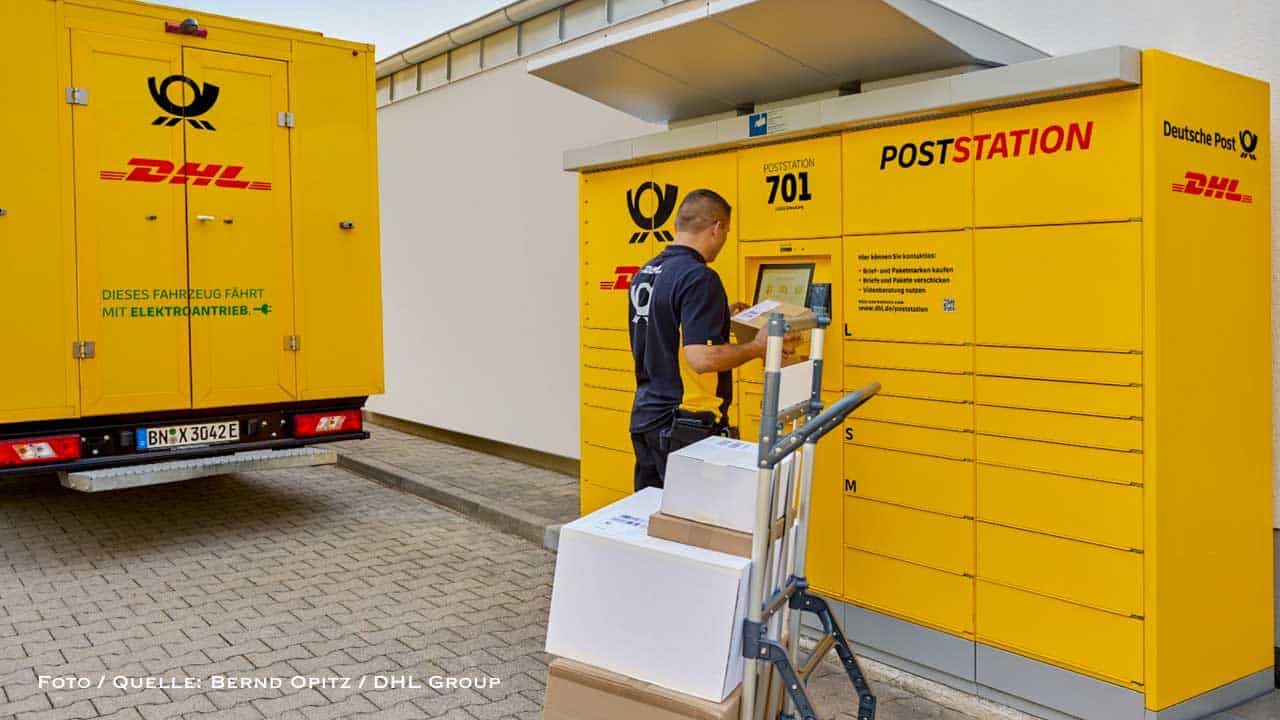 Rüdnitz: Deutsche Post nimmt 24/7-Station in der Bahnhofstraße in Betrieb