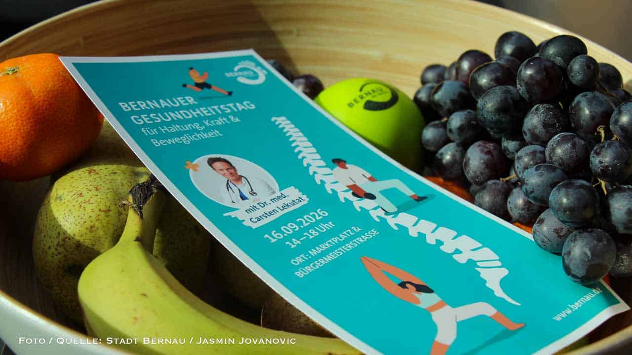 Einladung zum Bernauer Gesundheitstag am 16. September 2026