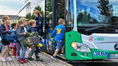 Sicher zur Schule: 25. Barnimer Busschule in Wandlitz gestartet
