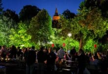 Gemeinschaft trotz Regenwolken: Bernau feiert ein tolles Dinner-Picknick