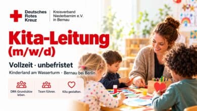 Kita-Leitung (m/w/d) in der DRK-Kita „Kinderland am Wasserturm“ in Bernau