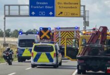Schwerer Verkehrsunfall im Dreieck Barnim – Rettungshubschrauber im Einsatz