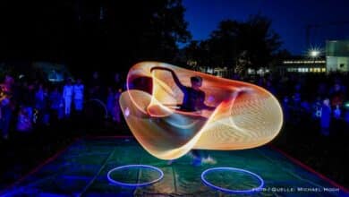 Lampions, Lagerfeuer und Nachbarschaft: Der Bernau-Südstadt e.V. lud zum Familienfest