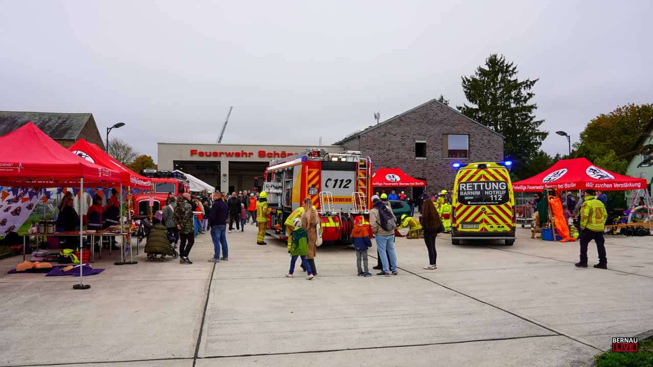 Schönow blickt auf gelungenes Feuerwehr-Jubiläum zurück