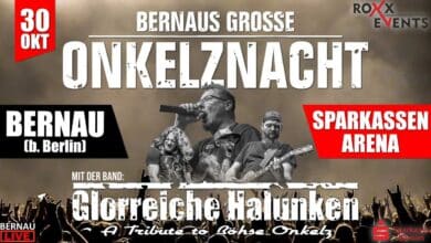 Glorreiche Halunken LIVE in Bernau - die ultimative Böhse Onkelz-Tributeshow